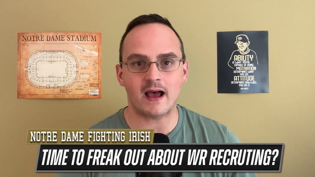 Wide Receiver recruiting HAS TO get better at Notre Dame...