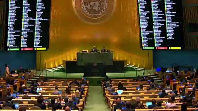 La Asamblea General de la ONU pide a Israel el fin del bloqueo en Gaza