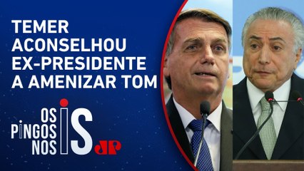 Jair Bolsonaro pediu conselhos de Michel Temer antes de depoimento a Moares no STF