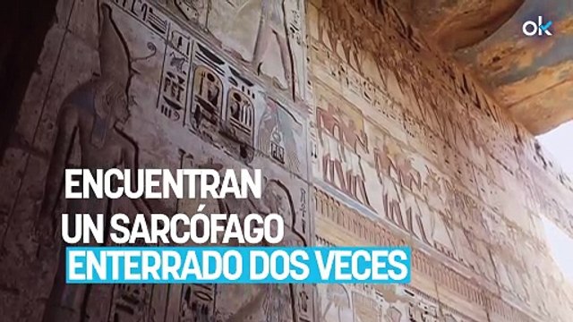 Descubrimiento estremecedor en Luxor: los arqueólogos encuentran un sarcófago enterrado dos veces