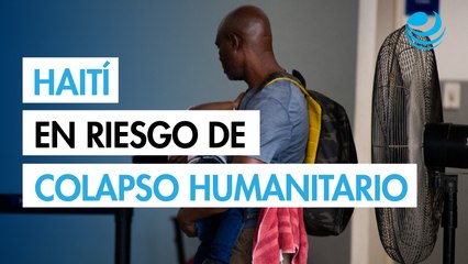 Haití está en riesgo de un "colapso humanitario", alerta la Cruz Roja