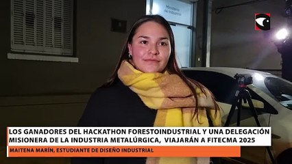 Los ganadores del Hackathon Forestoindustrial y una delegación misionera de la industria metalúrgica,  viajarán a Fitecma 2025