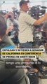 Senador es retirado de conferencia de Kristi Noem