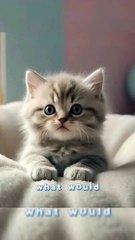 Stranger Danger? Mama Cat Already Told Me: NO! 😂🐱"