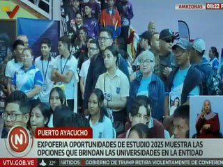 Estudiantes amazonenses compartieron sus experiencias en la Expoferia Oportunidades de Estudio 2025