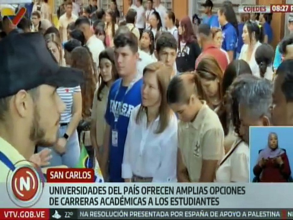 Expoferia Oportunidades de Estudios en Cojedes ofrece 56 carreras an las universidades locales