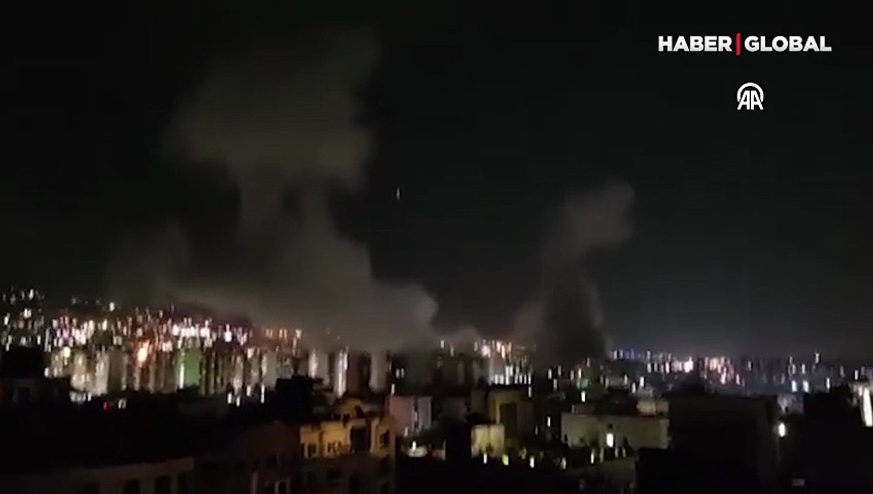 İsrail, İran'ı vurdu! Tahran'da şiddetli patlama sesleri!