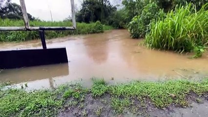 FLOODING IN EAST AND CARONI TRINIDAD