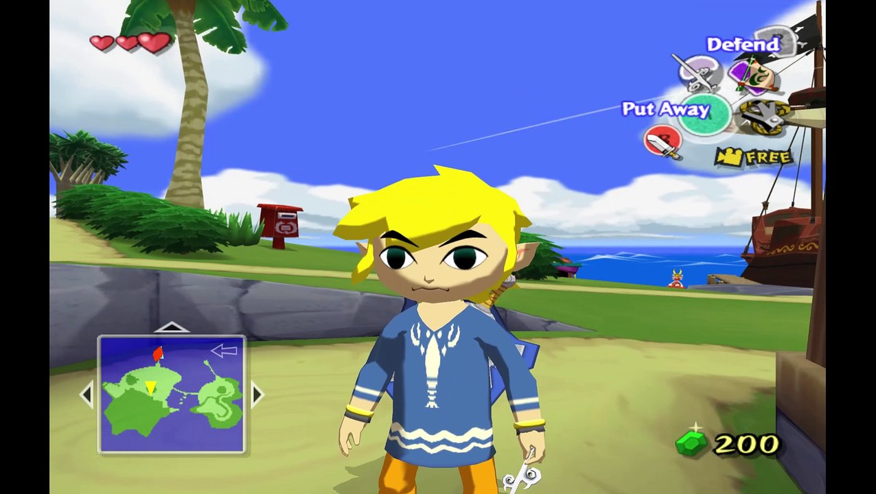 Wind Waker. Less vertical white space for Eye texture test P2