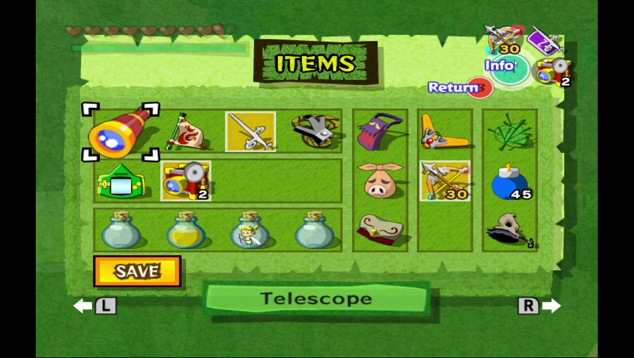 Wind Waker. Underwater Hyrule where time passes to night.