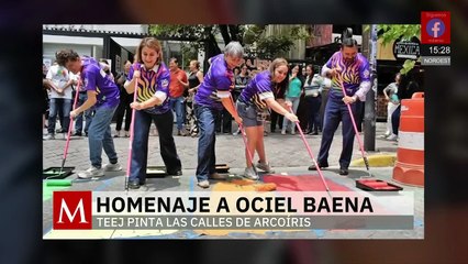 Realizan homenaje a magistrade Ociel Baena por ser figura clave en la lucha por la diversidad