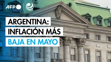 Argentina: Inflación más baja en mayo