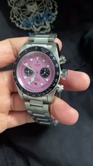 Review Tudor Black Bay Chrono Pink Clone Watch