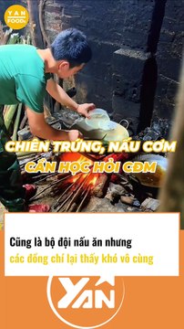 Cùng là bộ đội khi nấu ăn nhưng có người lại gây khó chịu vô cùng