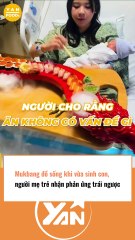 Mukbang đồ sống khi vừa sinh con, người mẹ trẻ nhận phản ứng trái ngược