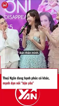 Thuý Ngân đang có hạnh phúc khác, mạnh dạn công khai đang bận yêu