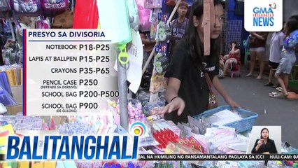 Presyo ng ilang school supplies, hindi na inaasahang tataas, ayon sa ilang nagtitinda | Balitanghali