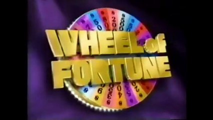 Wheel of Fortune Live Tour '96 promo, 1996