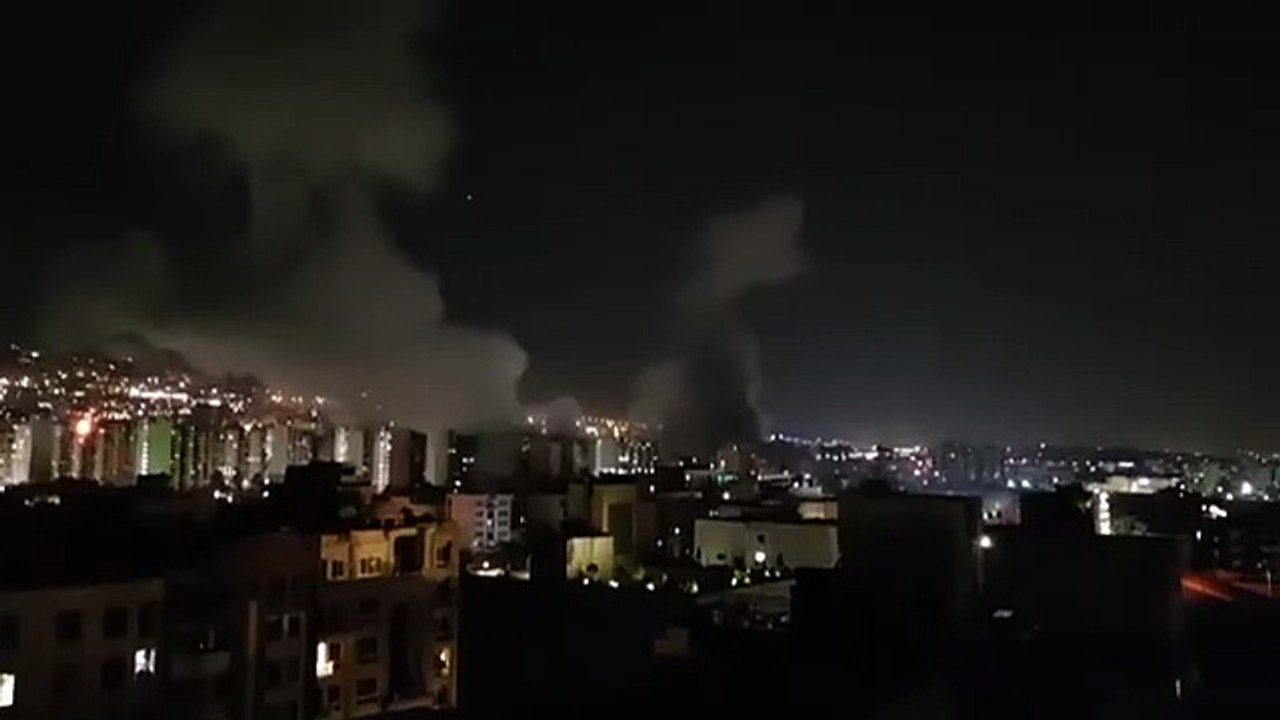 israil iranı vurdu