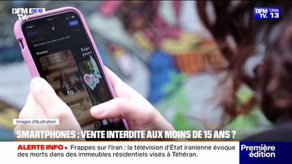 "Une bombe à retardement": deux députés veulent interdire la vente de smartphones au moins de 15 ans
