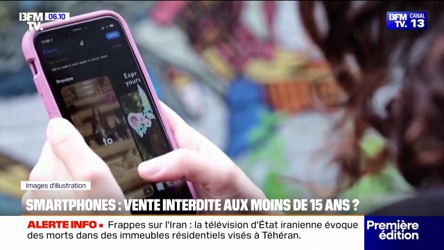 Une bombe à retardement : deux députés veulent interdire la vente de smartphones au moins de 15 ans