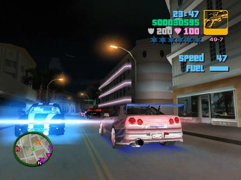 GTA Vice City NFS Underground 2018 (2021 Update) - Nissan Skyline GT-R (R34) | City Drift - 1