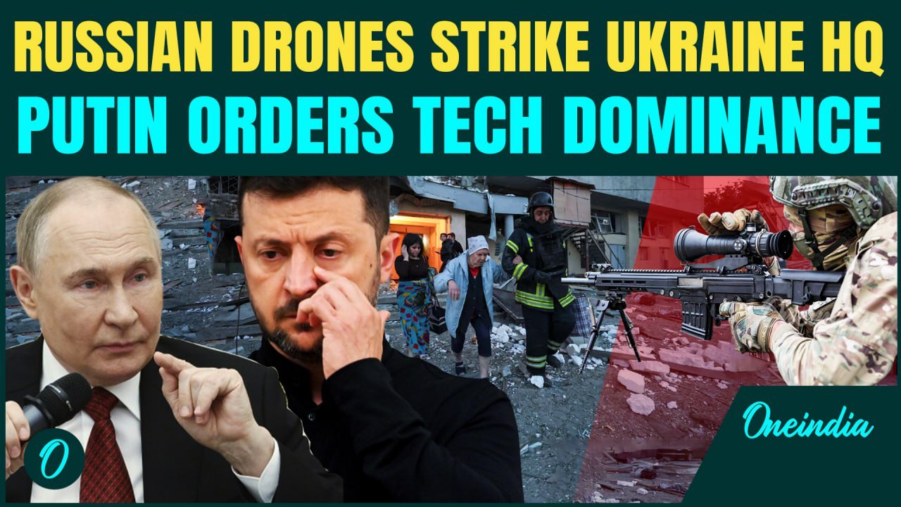 Video: Russian Bars‑27 drones obliterate Ukrainian Command Hub | Putin Orders next‑gen Weapons Race