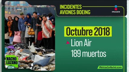 Aviones Boeing han tenido una serie de accidentes y fallas en varios de sus modelos