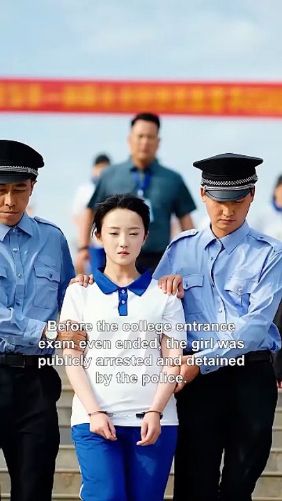 Shocking Exam Scandal Top Student Arrested Before Exam Ends – But What She Confessed Stunned Everyone!