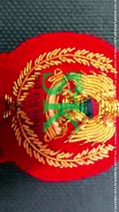 United Arab Emirates Bullion Hat Badge, Indian Silk Brand Clothing Badge, Gulf Uniform Badge