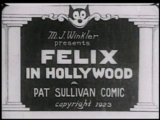 🎬🌟 Felix the Cat – Felix in Hollywood (1923) | Early Celebrity Cartoon Cameos! 🐾🎥