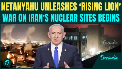 Operation Rising Lion Begins: Netanyahu Bombs Iran’s Nuclear Sites, Trump Watches Middle East Spiral