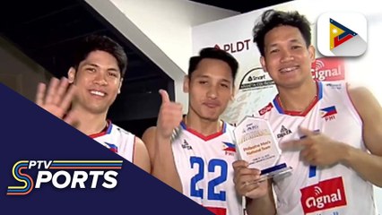 Alas Pilipinas, panalo kontra Thailand Men’s National Volleyball Team sa 2025 invitationals
