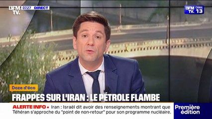 Les cours du pétrole en hausse après les frappes israéliennes en Iran