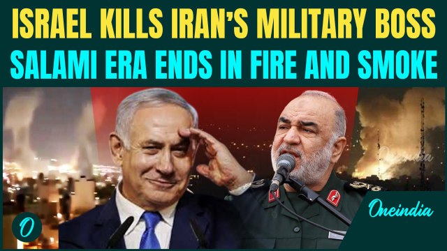 Israel Kills Iran’s Top General Hossein Salami in Direct Strike on IRGC HQ | Major Blow to Tehran