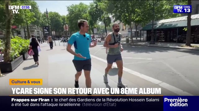 99% de l'album est fait là : Ycare se confie à BFMTV lors d'une course à pied dans les rues de Paris à l'occasion de la sortie de son 8e album
