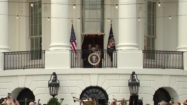 Trump at Congressional Picnic: 'Nice to mention Republicans and Democrats together'