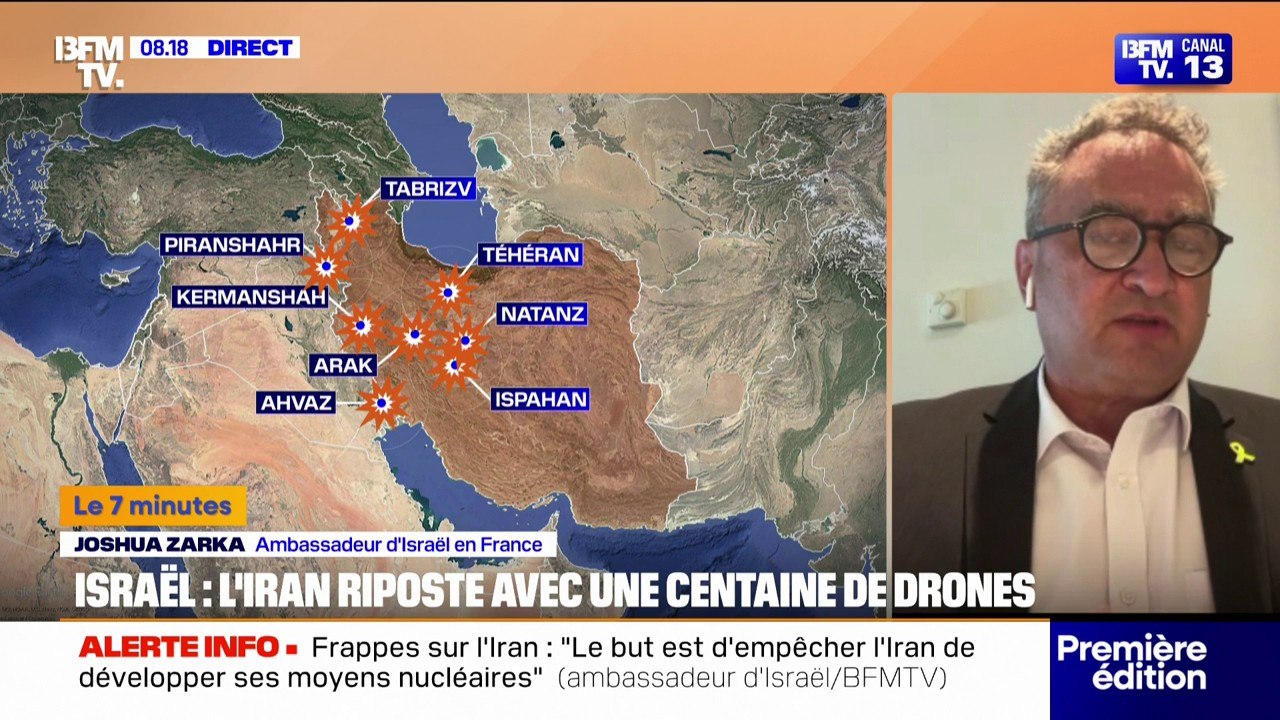 Frappes sur l'Iran: "Nous avons découvert que les Iraniens avaient un programme d'armement", assure l'ambassadeur d'Israël en France