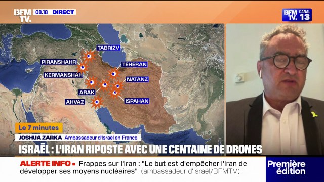 Frappes sur l'Iran: Nous avons découvert que les Iraniens avaient un programme d'armement , assure l'ambassadeur d'Israël en France