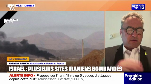Frappes sur l'Iran: Ce n'est pas terminé, mais ce n'est pas une guerre qui va prendre des semaines , affirme l'ambassadeur d'Israël en France