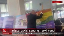 Polonyalı milletvekili Braun, parlamentodaki LGBT temalı sergiyi kaldırdı