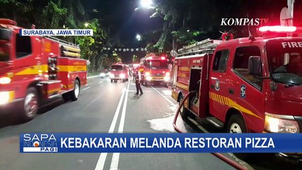 Kebakaran Restoran di Surabaya Dimanfaatkan Pencuri Motor, Begini Momen Penangkapan Pelaku