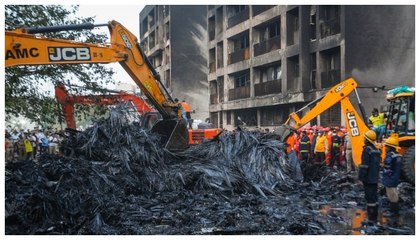 Gujarat Plane Crash: ದುರಂತ ಸ್ಥಳಕ್ಕೆ ಅಮಿತ್ ಶಾ ಭೇಟಿ