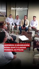 Gerindra Karangasem Bawa Bukti Ujaran Perbekel ke Polisi