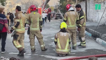 Varios iraníes resultan heridos en Teherán tras el ataques de Israel