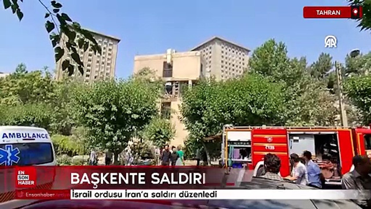 İsrail ordusu İran'a saldırı düzenledi