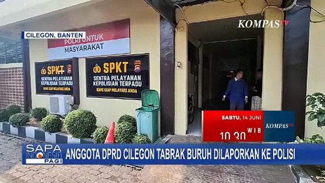 Anggota DPRD Cilegon Fraksi Gelora Tabrak Pendemo di Cilegon, Serikat Buruh Lapor ke Polisi