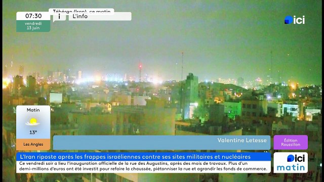 13/06/2025 - ici matin par ici Roussillon en vidéo