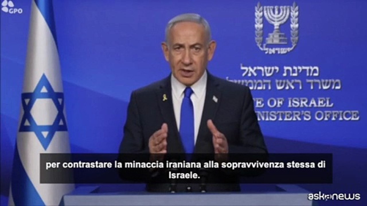 M.O., Netanyahu: un "grande successo" attacco Israele contro Iran