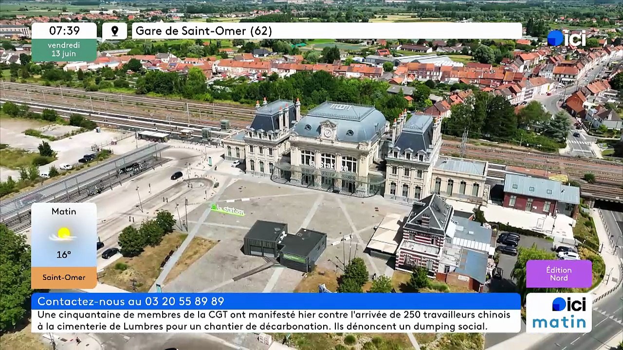 13/06/2025 - ici matin par ici Nord en vidéo